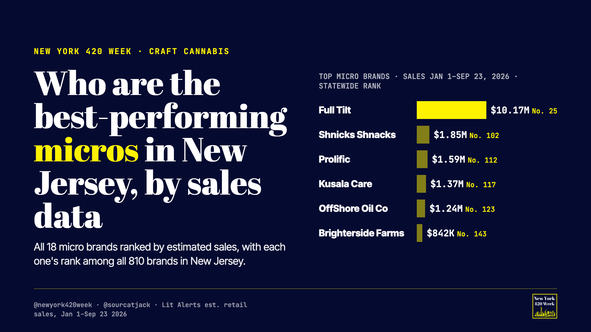 Who Are the Best-Performing Micros in New Jersey, by Sales Data