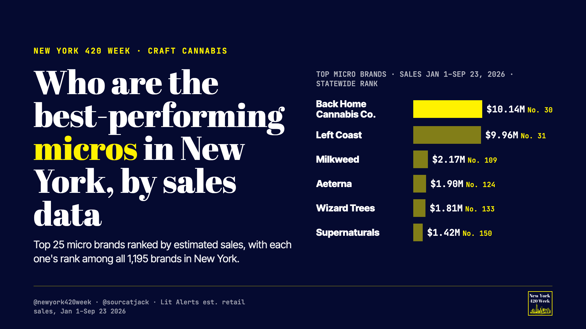Who Are the Best-Performing Micros in New York, by Sales Data